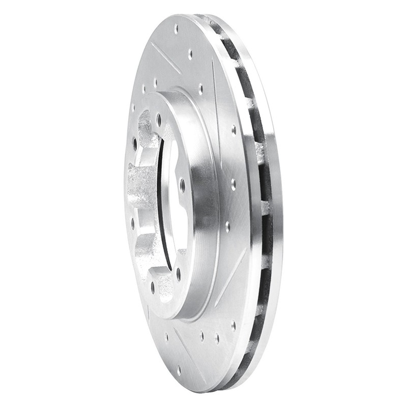 For Nissan 720 83-85 Brake Rotor DFC Premium Drilled & Slotted Front Passenger gallery