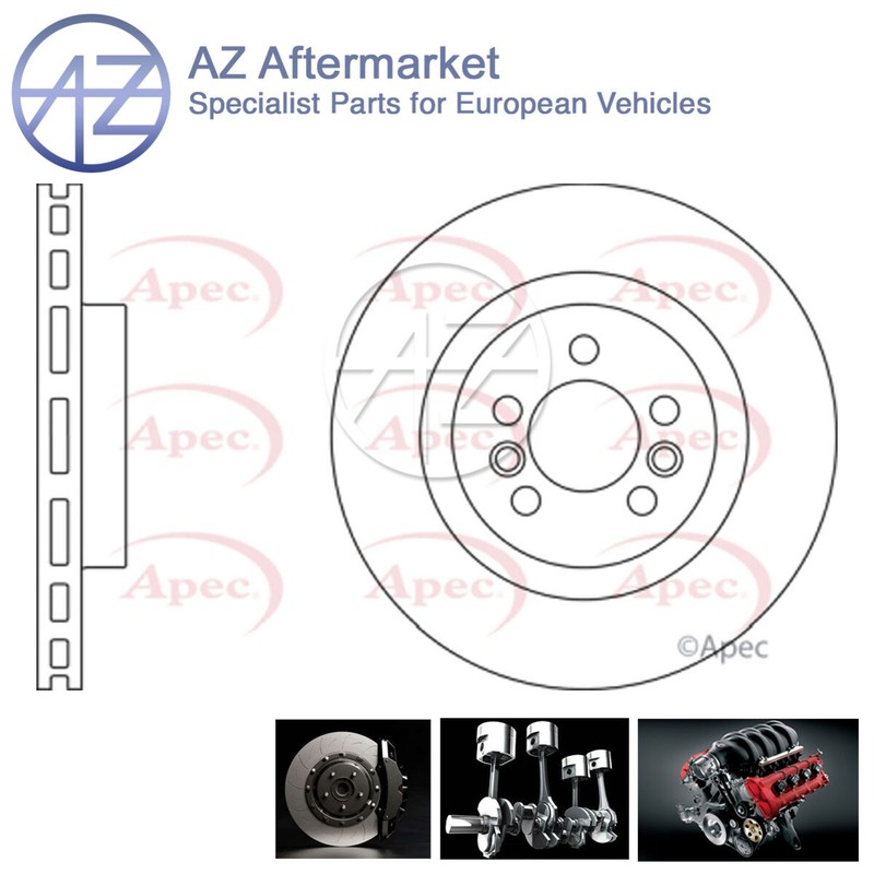 Fits Land Rover Range Sport Discovery AZ Front Brake Disc LR038934