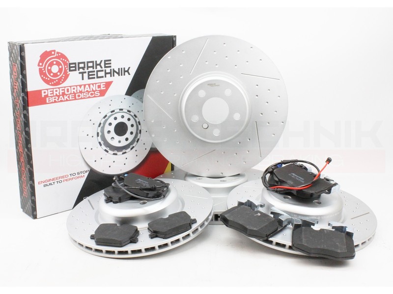 FOR BMW 420D MHEV G22 PERFORMANCE DIMPLED GROOVED FRONT REAR BRAKE DISCS PADS gallery