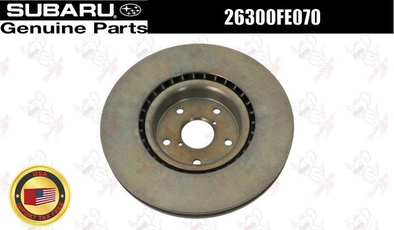 Subaru OEM Front Disc Brake Rotor Left or Right 26300FE070 for Impreza WRX STI