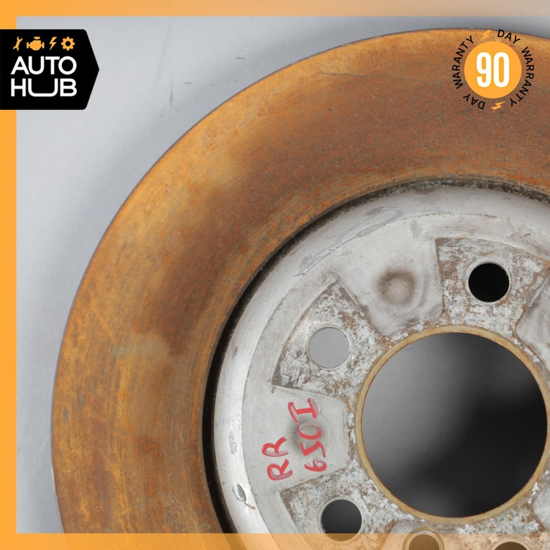 09-19 BMW F12 650i 550i 750i Rear Brake Rotors Disc Left and Right Set OEM gallery