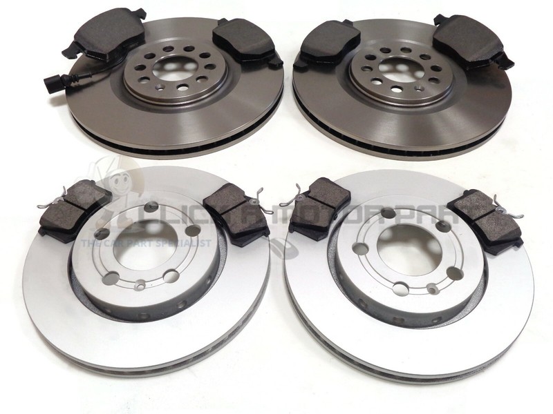 AUDI TT 1.8 20V TURBO 225 BHP QUATTRO FRONT & REAR BRAKE DISCS AND PADS SET NEW