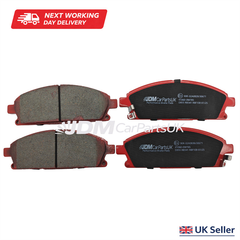 Front Brake Pads Performance Upgrade For Nissan Elgrand E51 2002-2010 gallery