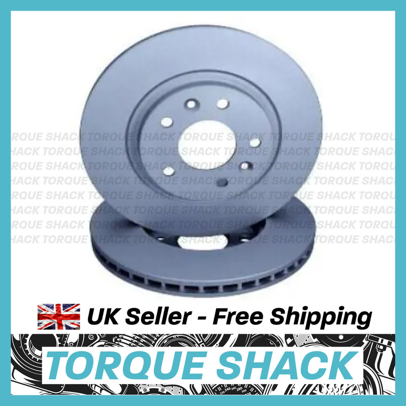 Nissan Juke Qashqai X-Trail 2010-21 Front Brake Disc Pair 4020600Q3F New Set