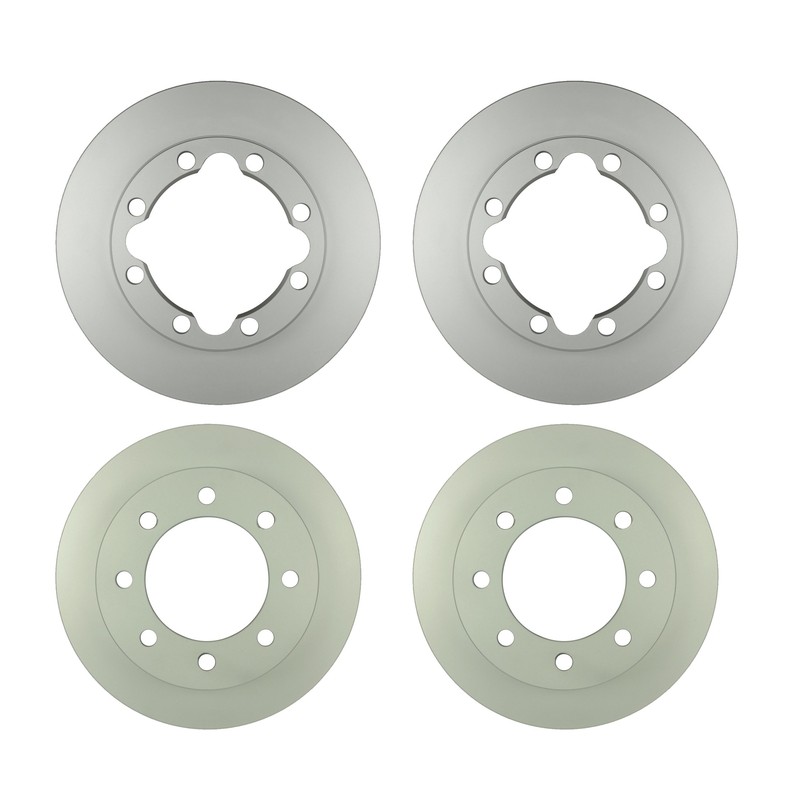 Bosch Front 317mm & Rear 329mm Vented Disc Brake Rotors Kit For Chevy K2500 4WD