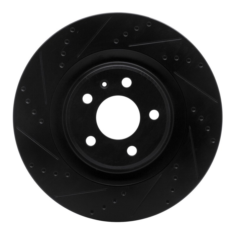 DFC For 08-25 Audi A6 Allroad Rear Left Drilled & Slotted Brake Rotor