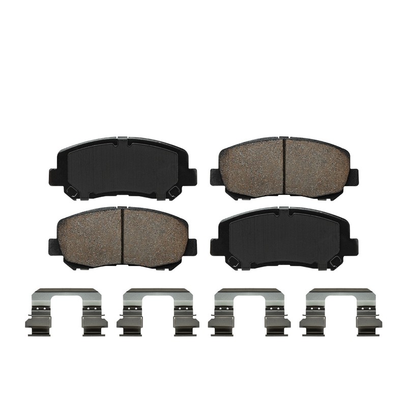 4pc Front Brake Rotors and Ceramic Brake Pads Kit for Chrysler 200 Dodge Dart gallery
