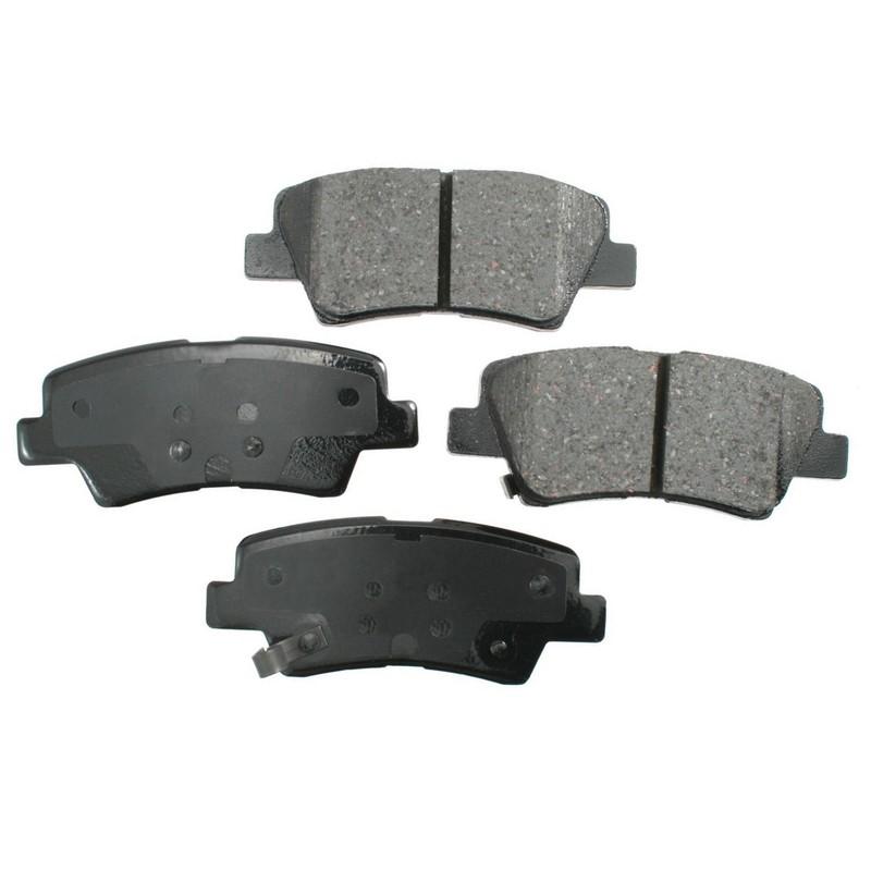 Akebono OEM Rear Ceramic Brake Pads Kit For 2010-2013 Kia Soul 9 Year Warranty