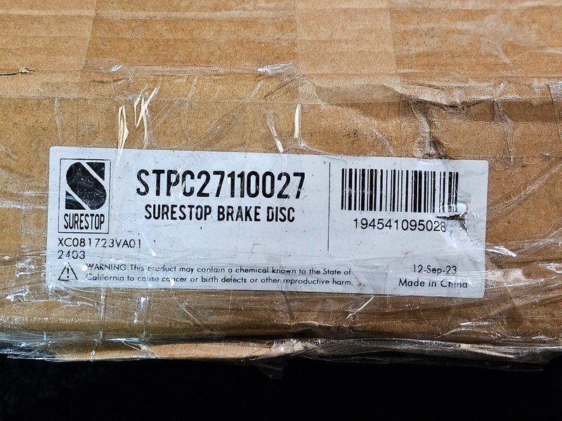 SureStop Front Disc Brake Rotor STPC27110027 12.64 in for 2010-2017 GMC Terrain gallery