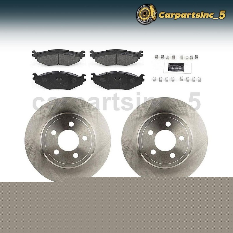 Front Brake Pad Brake Rotor Fits Dodge Daytona Chrysler Daytona Chrysler LeBaron