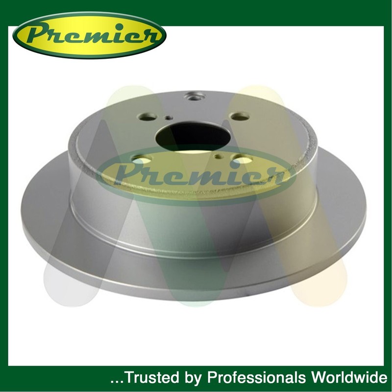 Premier Rear 1x Brake Disc Fits Toyota Corolla 1997-2008 1.4 1.6 + Other Models