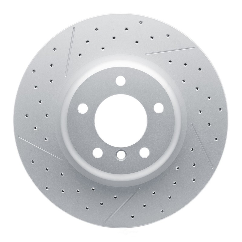 Disc Brake Rotor-Hi-carbon Alloy Geomet Coated Rotor – Drilled And Slotted DFC