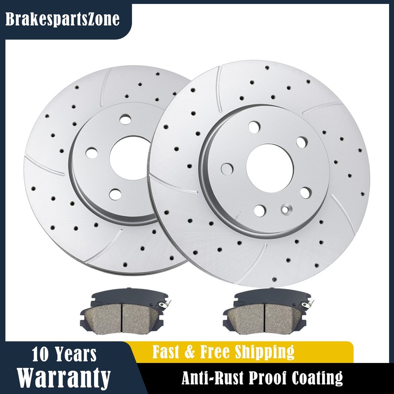 Front Brake Rotors Pads fit for Chevrolet Equinox Buick Regal Lacrosse Brakes