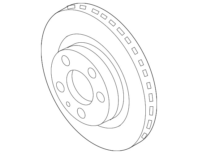 Genuine Rotor 8N0-615-301-A