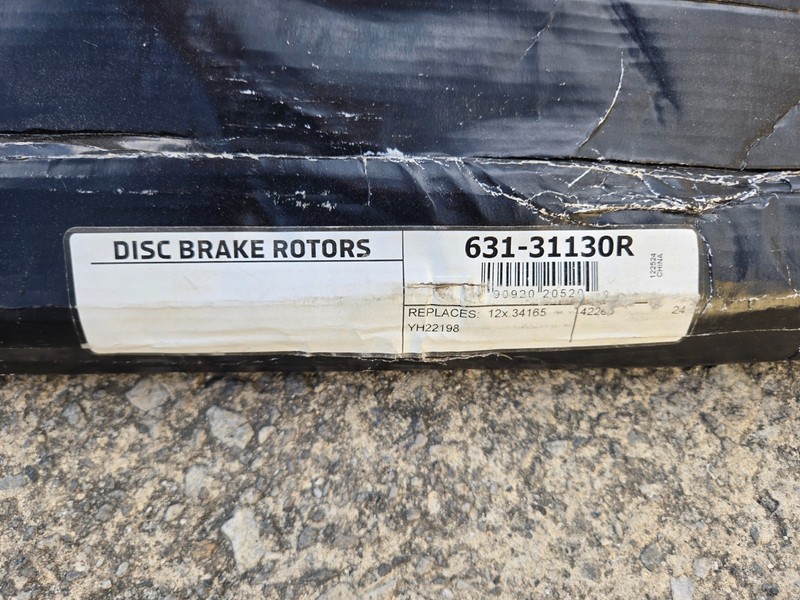 2016-2020 BMW 740i xDrive 750i xDrive 740e xDrive Left Right Disc Brake Rotor gallery