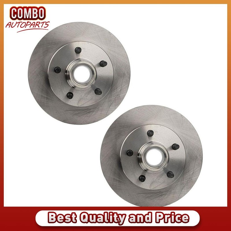 Front Disc Brake Rotor and Hub Assembly fits Volkswagen Beetle 1.5L 1.6L