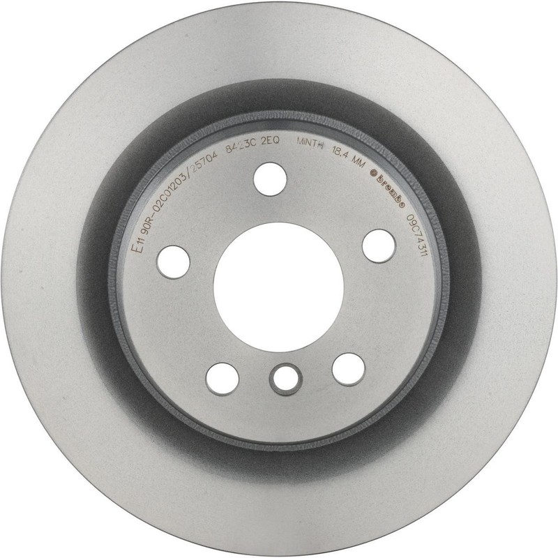Disc Brake Rotor Rear 09.C743.11-AN Fits 2022-2023 BMW X2