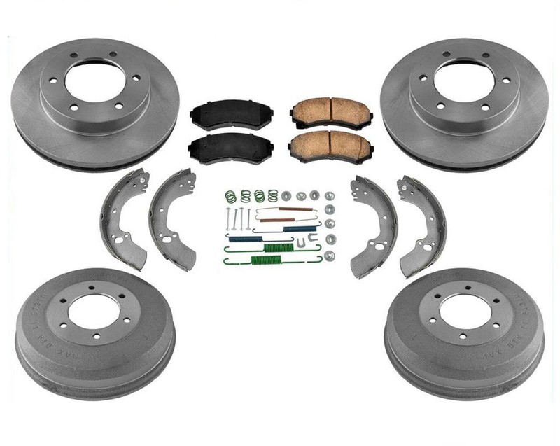 Rotors Drums Brake Pads Shoes Springs for Isuzu Rodeo Sport 4×4 02-03