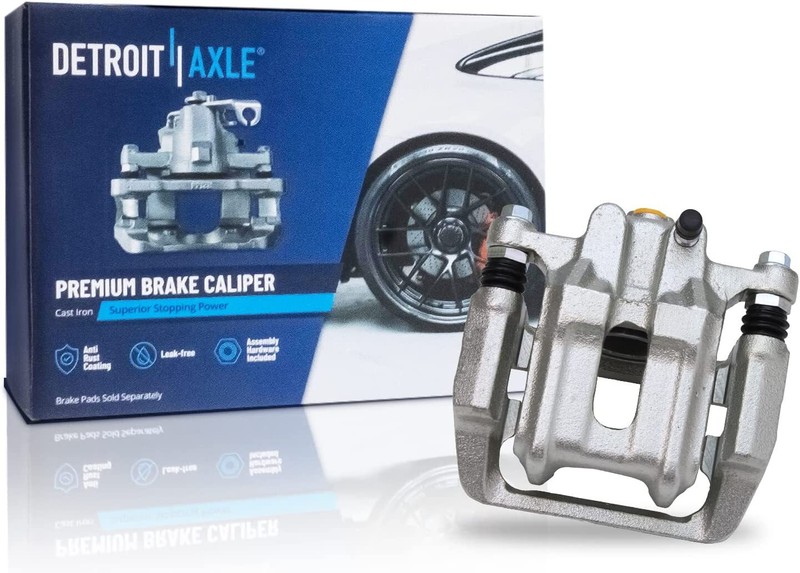 Rear Drilled Rotor Right Caliper Brake Pad for 2004-2008 Acura TL Honda Element gallery