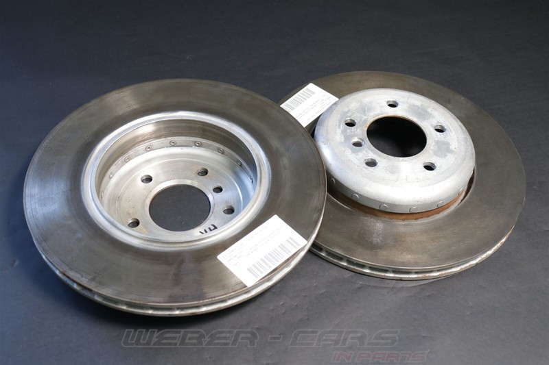 Brake Discs 345X24MM Brake Pads 6768471 OEM 5 Series E60 6 Series E63 E64 67Km gallery
