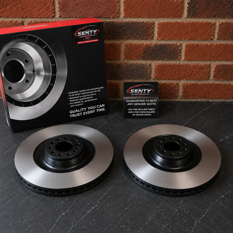 Apec Front Brake Discs Bentley Continental Flying Spur 4.0 6.0 2006-2018