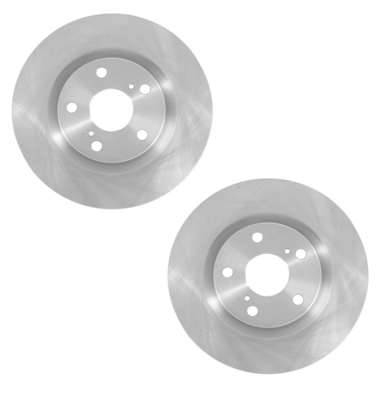 Pair Set of 2 Front UV Coated Disc Brake Rotors Brembo For ES350 Avalon Camry
