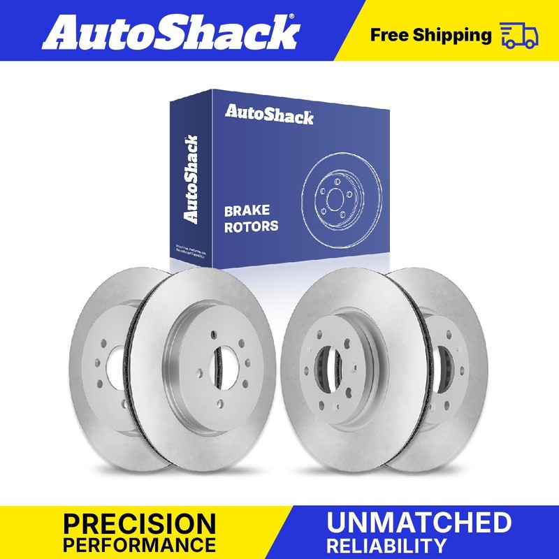 Front Rear Brake Rotors Set for Cadillac, CTS 2003-2007, RWD V6 2.8L 3.2L 3.6L