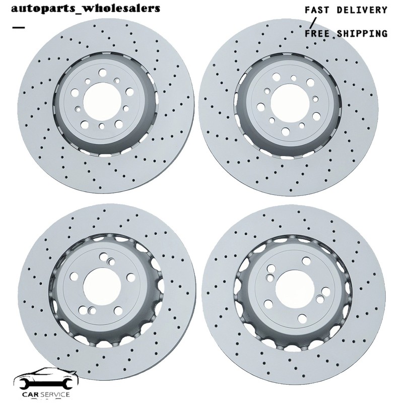 4Pcs Rear Front Left&Right Brake Disc Rotor For BMW F87 F80 F82 M3 M4 2015-2020 gallery