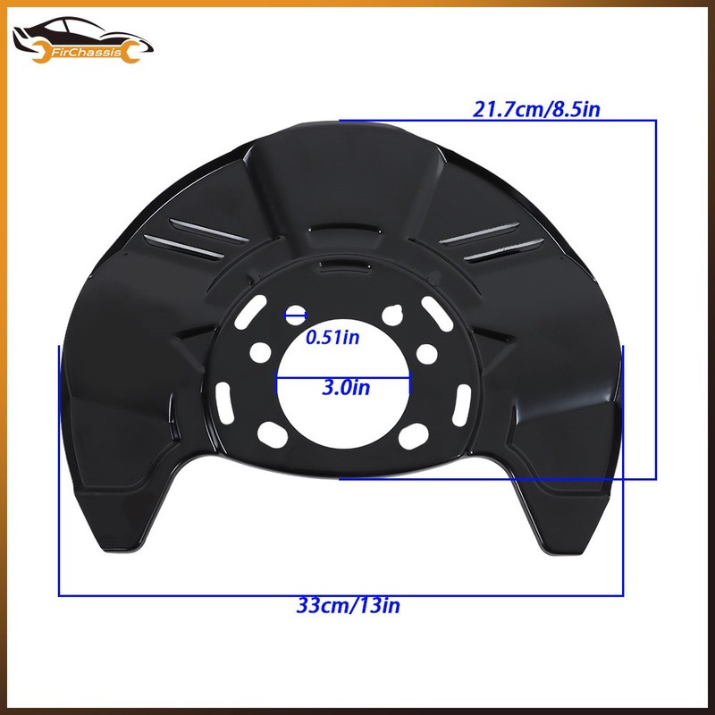 Front Disc Brake Pad Dust Shield For Subaru Legacy 2005-2011 2012 2013 2014 2.5L gallery