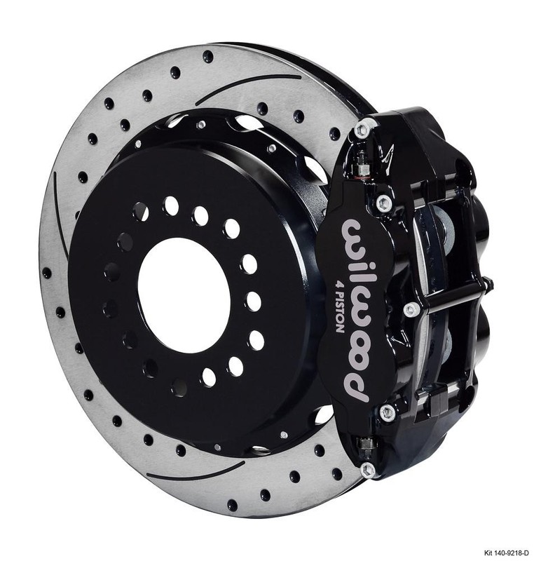 Wilwood Disc Brake Caliper / Rotor / Pad Kit – KIT,REAR,BIG Fits Ford NEW STYLE,