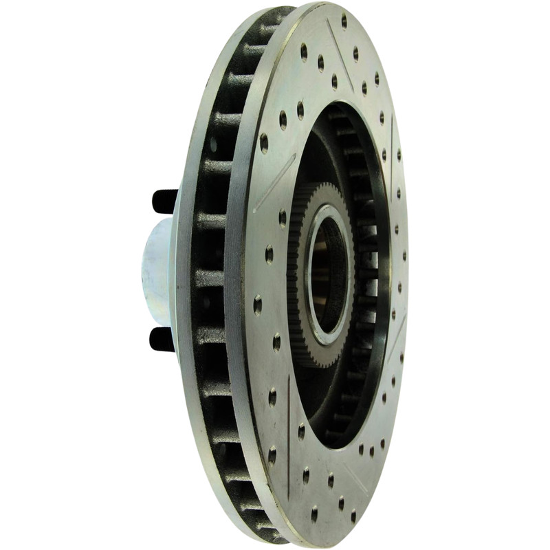 StopTech 227.66025L Select Sport Drilled & Slotted Front Left Brake Rotor