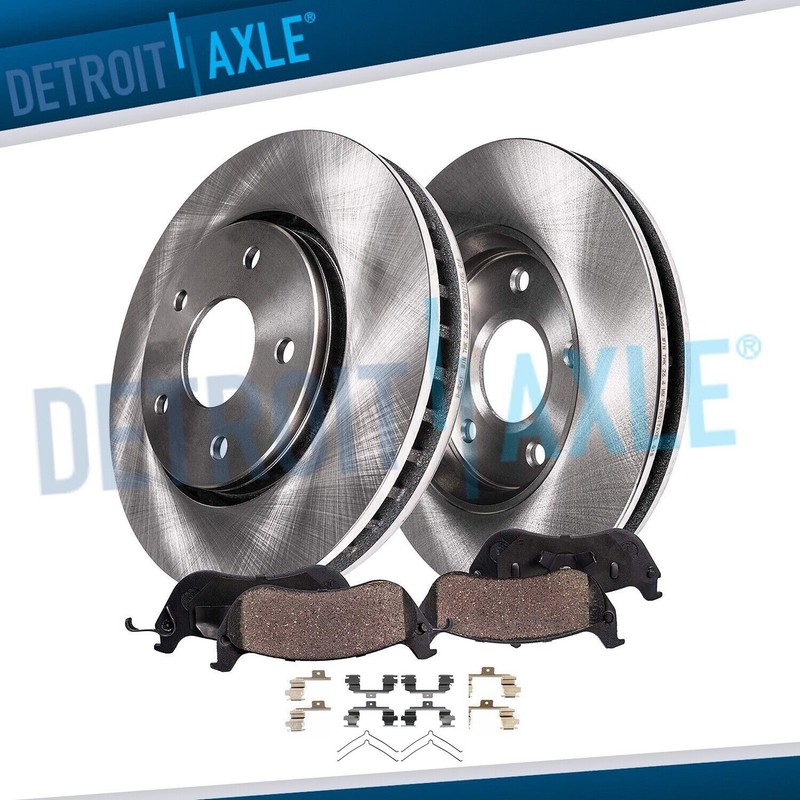 Front Brake Rotors & Ceramic Pads for 2011 2012 2013 2014 2015 2016 2017 Quest