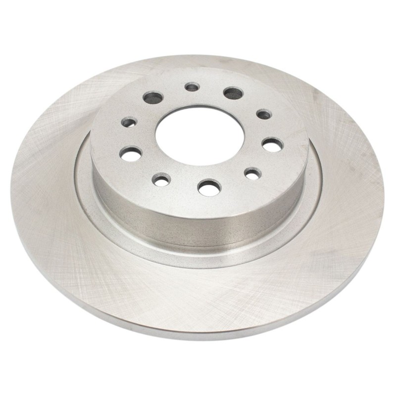 TRQ Rear Brake Rotors Set Solid For 2014-2020 Fiat 500L gallery