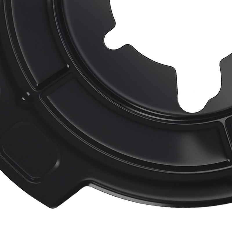 Front Disc Brake Splash Shields for Jeep Wrangler 2007-2017/Wrangler JK 2018 4WD gallery