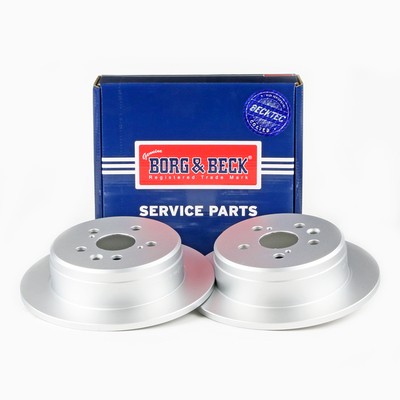 2x Brake Discs Pair Solid fits TOYOTA CAMRY VZV21 2.5 Rear 86 to 91 2VZ-FE 269mm gallery