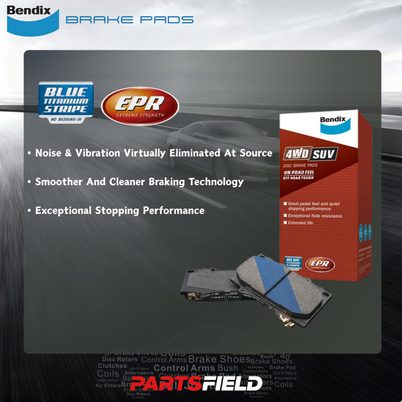 Full Set Disc Rotors+Bendix 4WD Brake Pads for Hyundai Santa Fe DM DMA 2012-2019 gallery