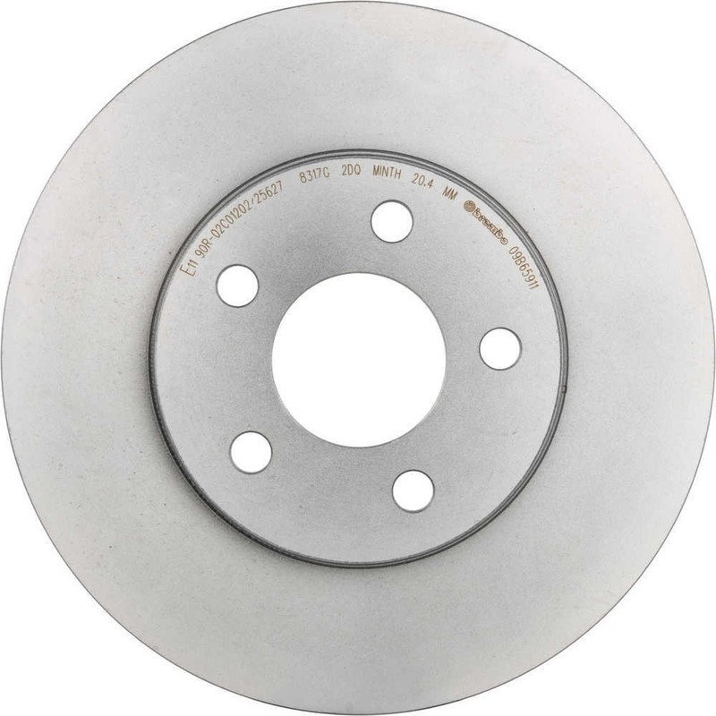 Disc Brake Rotor-Premium UV Coated OE Equivalent Rotor Brembo 09.B659.11