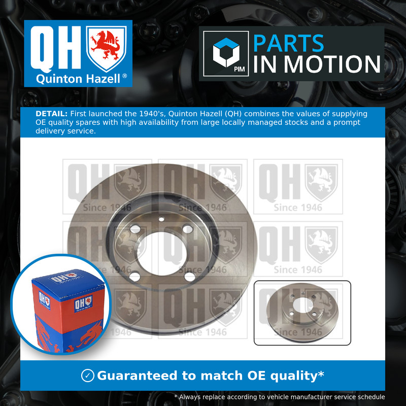 2x Brake Discs Pair Vented fits VW JETTA Mk2 1.8 Front 84 to 91 239mm Set QH New