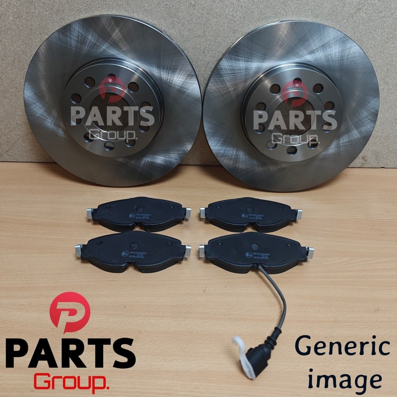 FITS AUDI A5 SPORTBACK 45 TDI 2018-2020 FRONT DISCS 318MM & PADS & SENSOR