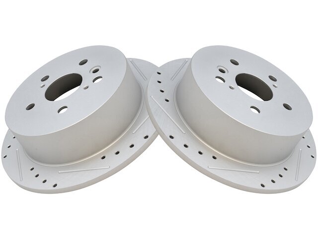 TRQ 42WP26N Rear Brake Rotor Set Fits 2004-2006 Lexus RX330