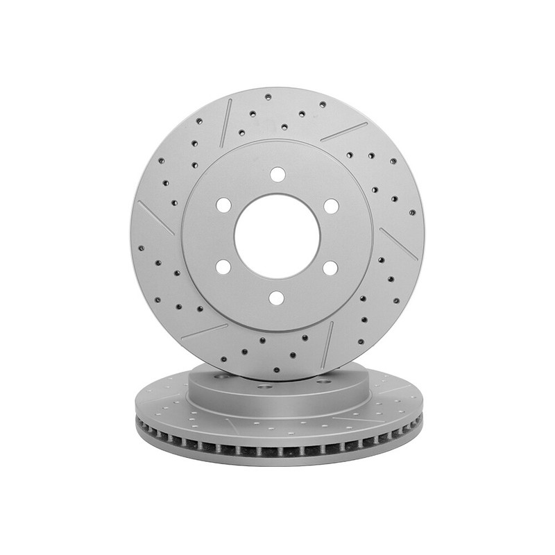 For Lincoln Mark LT 2006 2007 2008 Front & Rear Disc Rotors Ceramic Brake Pads gallery