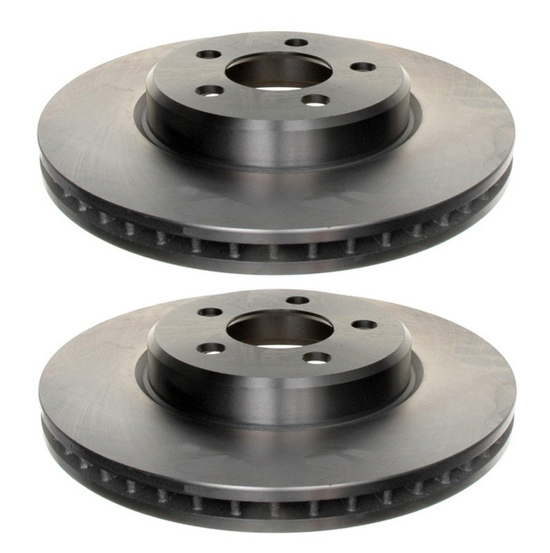Pair Set of 2 Rear Vented Disc Brakes 320mm Rotors ACDelco For Dodge Chrager RWD
