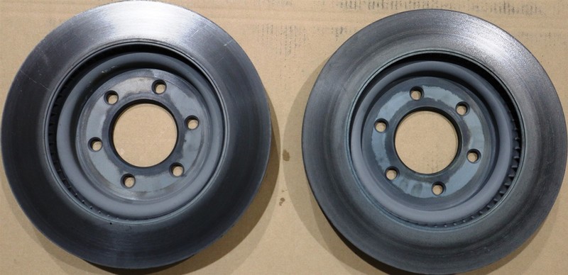 Pair of Ford Front Disc Brake Rotor BRRF-479 Motorcraft OE Takeoff OEM Factory gallery