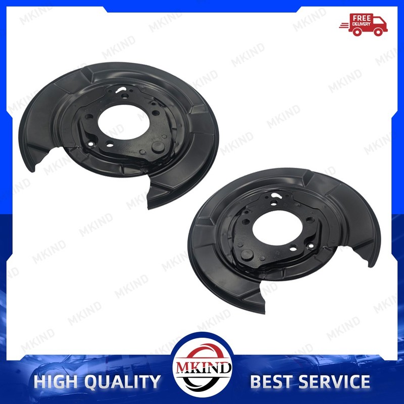 2xRear Brake Dust Shields for Lexus RX330 RX350 RX400H Toyota Highlander 924-373