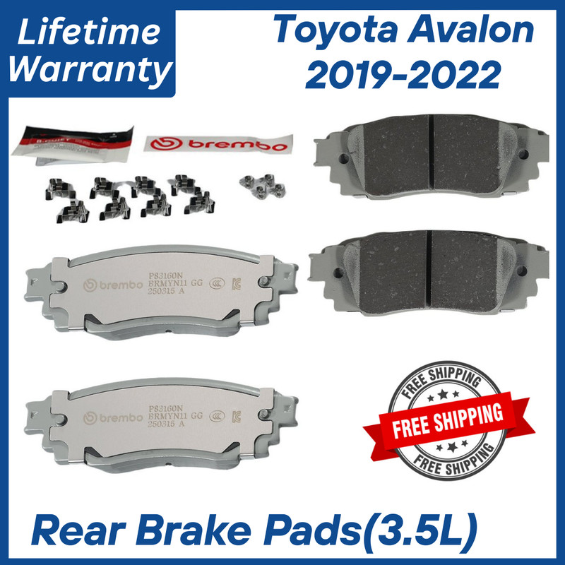 Brembo OEM Rear Ceramic Brake Pads, For 2019-2022 Toyota Avalon 10 Yr Warranty..
