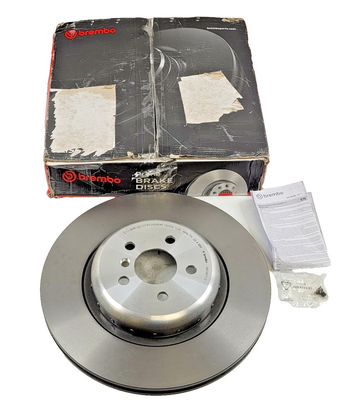 Brembo 09.D901.13 370mm Rear Disc Brake Rotor for 2019-2021 BMW X5/X7