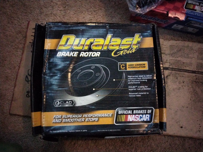 Duralast Gold Brake Rotor 72112DG High-Carbon Non-Directional Finish
