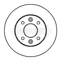 B & B Front Solid Brake Discs & Pads 238mm Fits Renault 11 19 II Chamade Super 5 gallery
