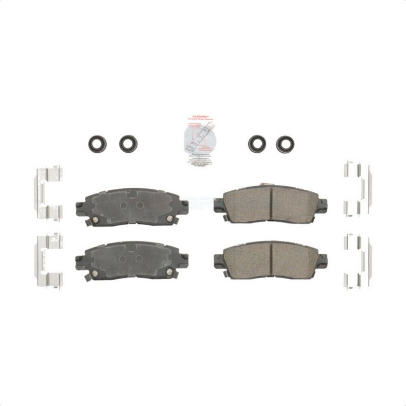 Rear Coat Brake Rotor Ceramic Pad Kit For Chevrolet GMC Trailblazer Envoy XL EXT gallery