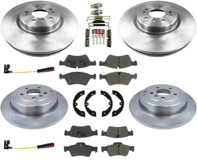 Disc Brake Rotors Brake Pads Brake Shoes Fits Mercedes R350 2006 2008 2010 2012